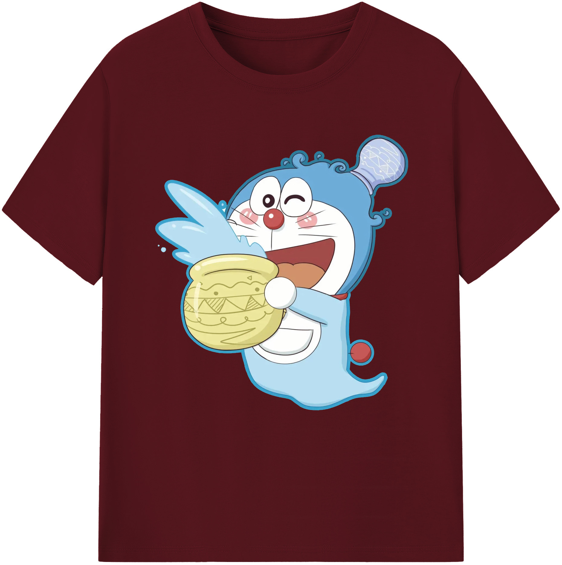 （画像用） ドラえもん Doraemon 綿100％半袖Tシャツ（フロントプリント）